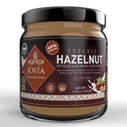 Jovia Organik Sütlü Çikolatalı Fındık Kreması 200g