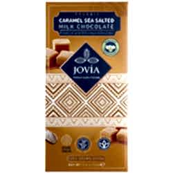 Jovia Organik Sütlü Çikolata  Karamel & Deniz Tuzu  40g