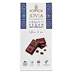 Jovia Organik Vegan Çikolata  Hindistan Cevizi Sütlü %60 Kakao  85g