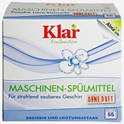 Klar Organik Bulaşık Makinesi Toz Deterjan  Kokusuz  1 375kg