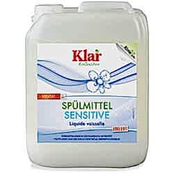 Klar Organik Sıvı Elde Bulaşık Deterjanı  Kokusuz  5L