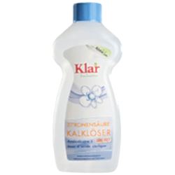 Klar Organik Limon Asitli Kireç Çözücü  Kokusuz  500ml