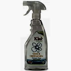 Klar Organik Cam ve Yüzey Temizleyici  Kokusuz Camsil  500ml Sprey 