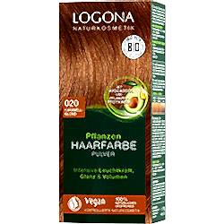 Logona Organik Bitkisel Toz Saç Boyası  020 Karamel Sarısı 