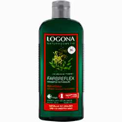 Logona Organik Şampuan  Boyalı Kırmızı-Kahve Renkli Saçlar için Kına Özlü  250ml