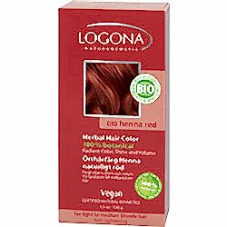 Logona Organik Bitkisel Toz Saç Boyası  Kına Kızılı 