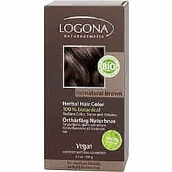 Logona Organik Bitkisel Toz Saç Boyası  Doğal Kahve 