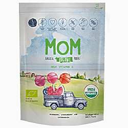MOM Organik Lolipop Meyveli Şeker  C Vitaminli  10 adet