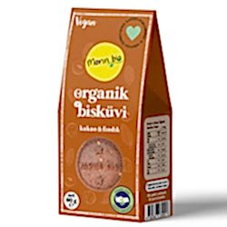 Monn Bio Organik Kakaolu Fındıklı Bisküvi 60g