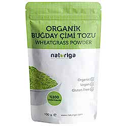 Naturiga Organik Buğday Çimi Tozu 100g