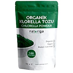 Naturiga Organik Klorella  Chlorella  Tozu 100g
