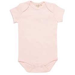 OrganicKid Organik Bebek Kısa Kollu Body  Ham Kumaş  3-6 Ay 