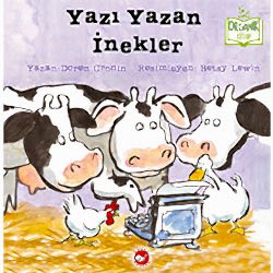 Organik Kitap: Yazı Yazan İnekler  Doreen Cronin 