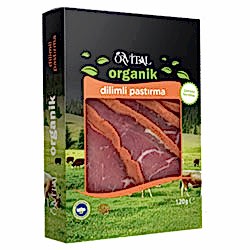 Orvital Organik Çemeni Sıyrılmış Pastırma 120g