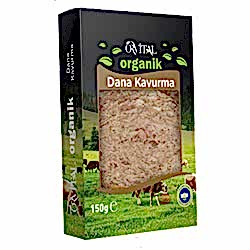 Orvital Organik Dana Kavurma 150g