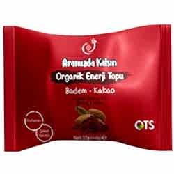 OTS Organik Aramızda Kalsın Enerji Topu  Badem  Kakao  32g