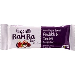 OTS Organik Bamba Bar  Fındık & İncir  30g