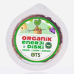 OTS Organik Enerji Diski  Kayısı & Üzüm & Badem  25g