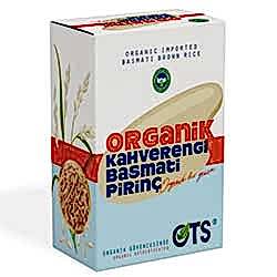 OTS Organik Kahverengi Basmati Pirinç 500g