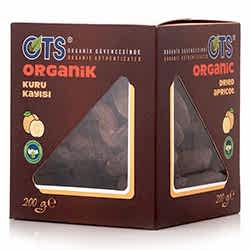 OTS Organik Kuru Kayısı  Malatya Gün Kurusu  200g