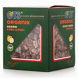 OTS Organik Kuru Kayısı  Kesme  200g