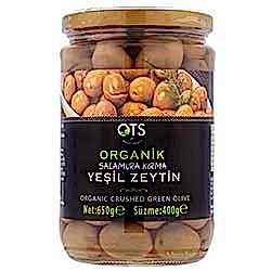 OTS Organik Yeşil Zeytin  Kırma  680g