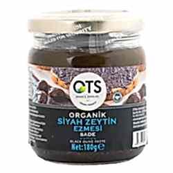 OTS Organik Siyah Zeytin Ezmesi 180g