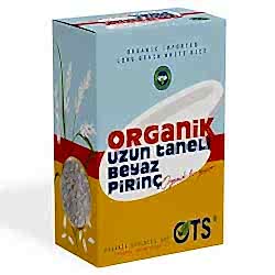 OTS Organik Uzun Taneli Pirinç 500g