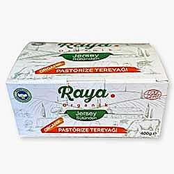 Raya Organik Tereyağı  Jersey A2 Süt  400g