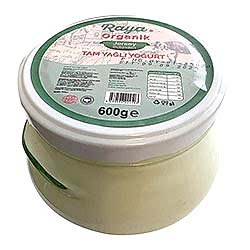 Raya Organik Yoğurt  Jersey A2 Süt  600g