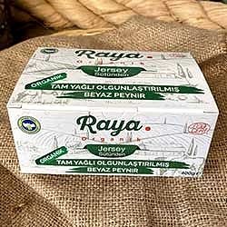 Raya Organik Olgunlaştırılmış Beyaz Peynir  Jersey A2 Süt  400g