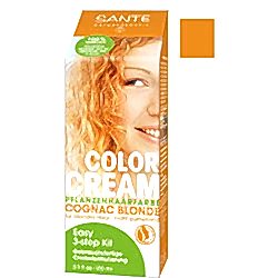 SANTE Organik Bitkisel Krem Saç Boyası  Konyak Sarısı  150gr