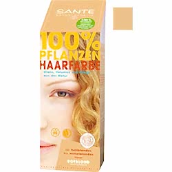SANTE Organik Bitkisel Toz Saç Boyası  Kızıl Sarı  100g
