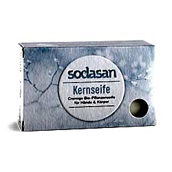 SODASAN Organik Bitkisel Sabun  Kokusuz  100g