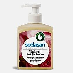 SODASAN Organik Sıvı Sabun  Gül & Zeytinyağı  300ml