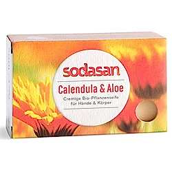 SODASAN Organik Sabun  Aynısefa & Aloe Vera  100g