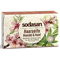 SODASAN Organik Saç Sabunu  Badem & Kenevir  100g