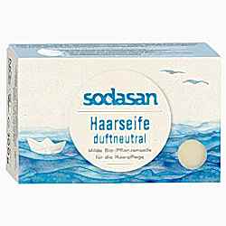SODASAN Organik Saç Sabunu  Parfümsüz  100g