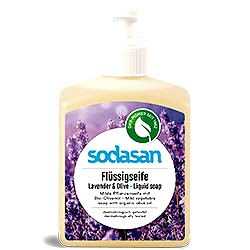 SODASAN Organik Sıvı Sabun  Lavanta-Zeytin özlü  300ml