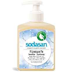 SODASAN Organik Sıvı Sabun  Hassas Ciltler için Zeytinyağlı  300ml