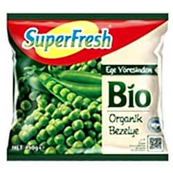 Superfresh Organik Dondurulmuş Bezelye 450g