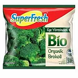 Superfresh Organik Dondurulmuş Brokoli 450g