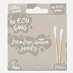 Eco Gang Bambu Pamuk Kulak Temizleme Çubuğu  Beyaz  100 Adet