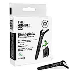 The Humble Kürdanlı Diş İpi  50 Adet  Kömür Etkisi & Nane Tadı 
