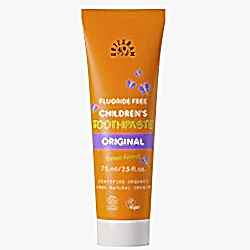 Urtekram Organik Çocuk Diş Macunu  Tatlı Rezeneli  Florürsüz  75ml