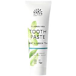 Urtekram Organik Diş Macunu  Naneli ve Yeşil Çaylı  Florürsüz  75ml