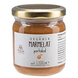 Yerlim Organik Portakal Marmelatı 200g