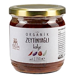 Yerlim Organik Zeytinyağlı Domates Soslu Kuru Sebze  Kalye  350g
