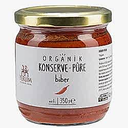 Yerlim Organik Biber Püresi 350g