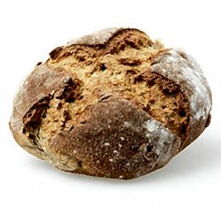 Yerlim Organik Ekşi Mayalı Tam Buğday Ekmek  Cevizli  630g